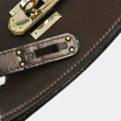 Hermes Ebene Gulliver Kelly Sport 22 Shoulder Bag