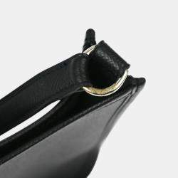 Pre Owned Hermes Black Epsom Evelyne TPM Shoulder Bag