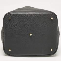 Hermès Bleu Nuit Taurillon Clemence Leather Picotin Lock 26 Bag