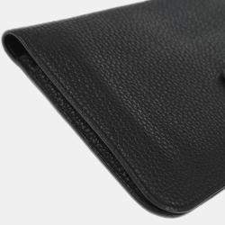Hermes Black Togo Dogon Long Wallet