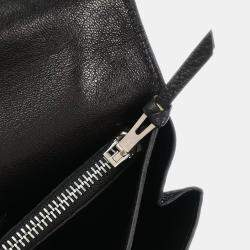 Hermes Black Togo Dogon Long Wallet