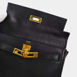 Hermes Black Box Kelly Ado PM Backpack