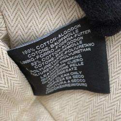 Hermes Marine Canvas Medium Pouch