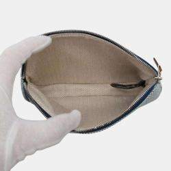 Hermes Marine Canvas Medium Pouch