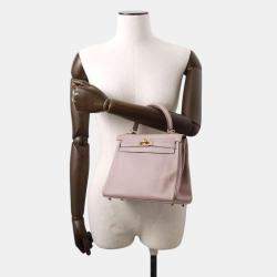 Hermes Glycine Swift Leather Kelly 25 Tote Bag