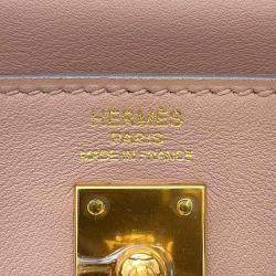 Hermes Glycine Swift Leather Kelly 25 Tote Bag