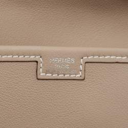 Hermes Argile Swift Leather Elan Jige 29 Clutch