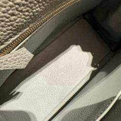 Pre Owned Hermes Almond Green Togo Leather Kelly 25 bag