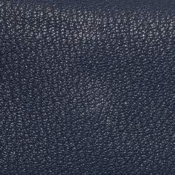 Hermès Bleu Encre Chevre Leather Calvi Duo Card Holder