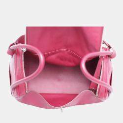 Hermes Ruby Swift Leather Lindy 34 Bag