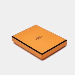 Hermès Terre Battue Epsom Leather Calvi Duo Card Holder