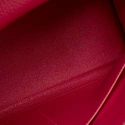 Hermes Rose Extreme Togo Leather Gold Finish Kelly Retourne 28 Bag