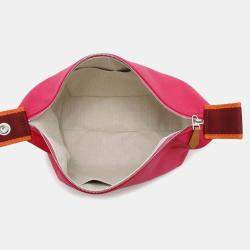 Hermes Hibiscus Canvas Bride-a-Brac PM Bag