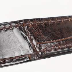 Hermes Brown Crocodile Vintage Constance 23 Bag