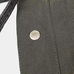 Pre Owned Hermes Gray Canvas Herline Tote Bag