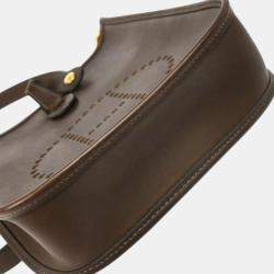 Hermes Havane Barenia Evelyne TPM Shoulder Bag