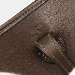 Hermes Havane Barenia Evelyne TPM Shoulder Bag