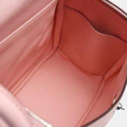 Hermes Rose Sakura Swift Leather Lindy Mini Shoulder Bag