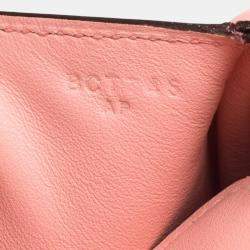 Hermes Rose Sakura Swift Leather Lindy Mini Shoulder Bag