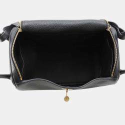 Hermes Lindy Black Taurillon Clemence Size 26