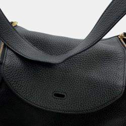 Hermes Lindy Black Taurillon Clemence Size 26