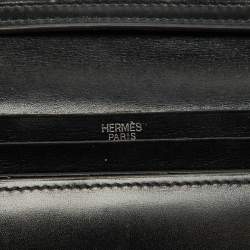Hermes Black Swift Leather Bearn Wallet