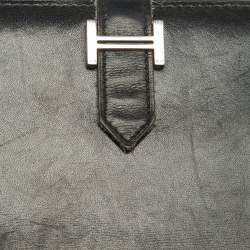 Hermes Black Swift Leather Bearn Wallet