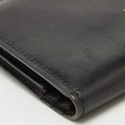 Hermes Black Swift Leather Bearn Wallet