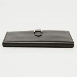 Hermes Black Swift Leather Bearn Wallet