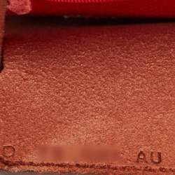 Pre Owned Hermes Rouge Piment/Ecru Toile H Berline and Vache Hunter Herbag Zip 31 Bag