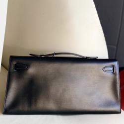 Hermes kelly longue Black bag