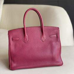 Pre Owned Hermes Togo Leather Birkin 30 Handbag