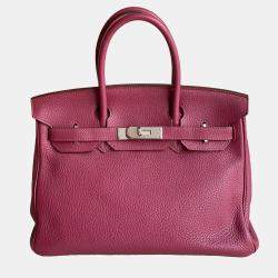 Hermes Togo Leather Birkin 30 Handbag