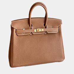 Hermes Togo Leatther Birkin 25 Handbag