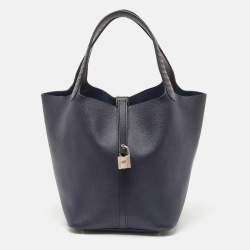 Pre Owned حقيبة هيرمس بيكوتين لوك 22 جلد كليمنس إيتوب توريليون