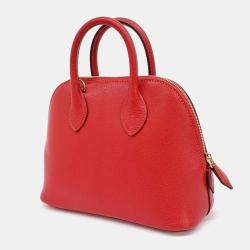 Hermes Leather Bolide 1923 Mini Bag