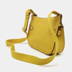 Pre Owned Hermes Leather Gypsiere Mini 22 Shoulder Bag