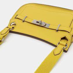 Pre Owned Hermes Leather Gypsiere Mini 22 Shoulder Bag