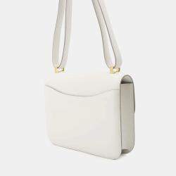 Hermes Grease Pail Epsom Leather Constance 24 Shoulder Bag