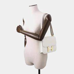 Hermes Grease Pail Epsom Leather Constance 24 Shoulder Bag