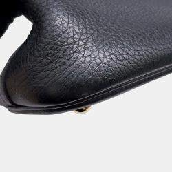 Hermes Bolide Black Taurillon Clemence Size 31