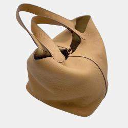Hermes Biscuit Taurillon Clemence Picotin Lock 22 Bag