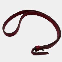 Hermes Rouge Vif/Canopee Tadelakt Leather Chevre Myzore Goatskin Pochette Pouch