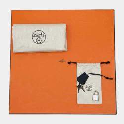 Hermes Blue Nuit Togo Leather HAC Brikin 50 Handbag