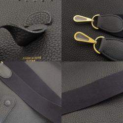 Pre Owned Hermes Black Togo Leather Evelyne GM 33 Shoulder Bag