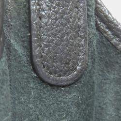 Pre Owned Hermes Black Togo Leather Evelyne GM 33 Shoulder Bag