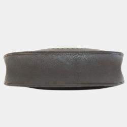 Pre Owned Hermes Black Togo Leather Evelyne GM 33 Shoulder Bag