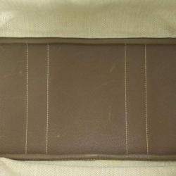 Pre Owned Hermes Etoupe Leather Garden Party 36 Tote Bag