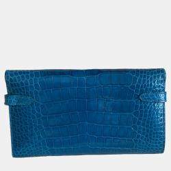 Hermes Alligator Kelly Wallet