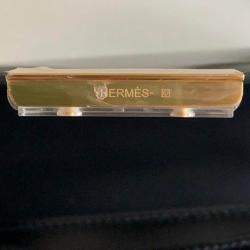 Pre Owned Hermes Black Box Leather Constance 19 Bag